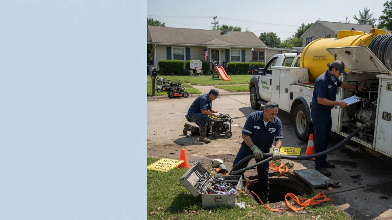 Septic Tank Pumping in Mount Gilead, OH near me